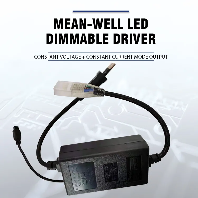 Hot Sale High Quality Remote Control Black Dimming LED Driver IP67 Constant Voltage Power Supply