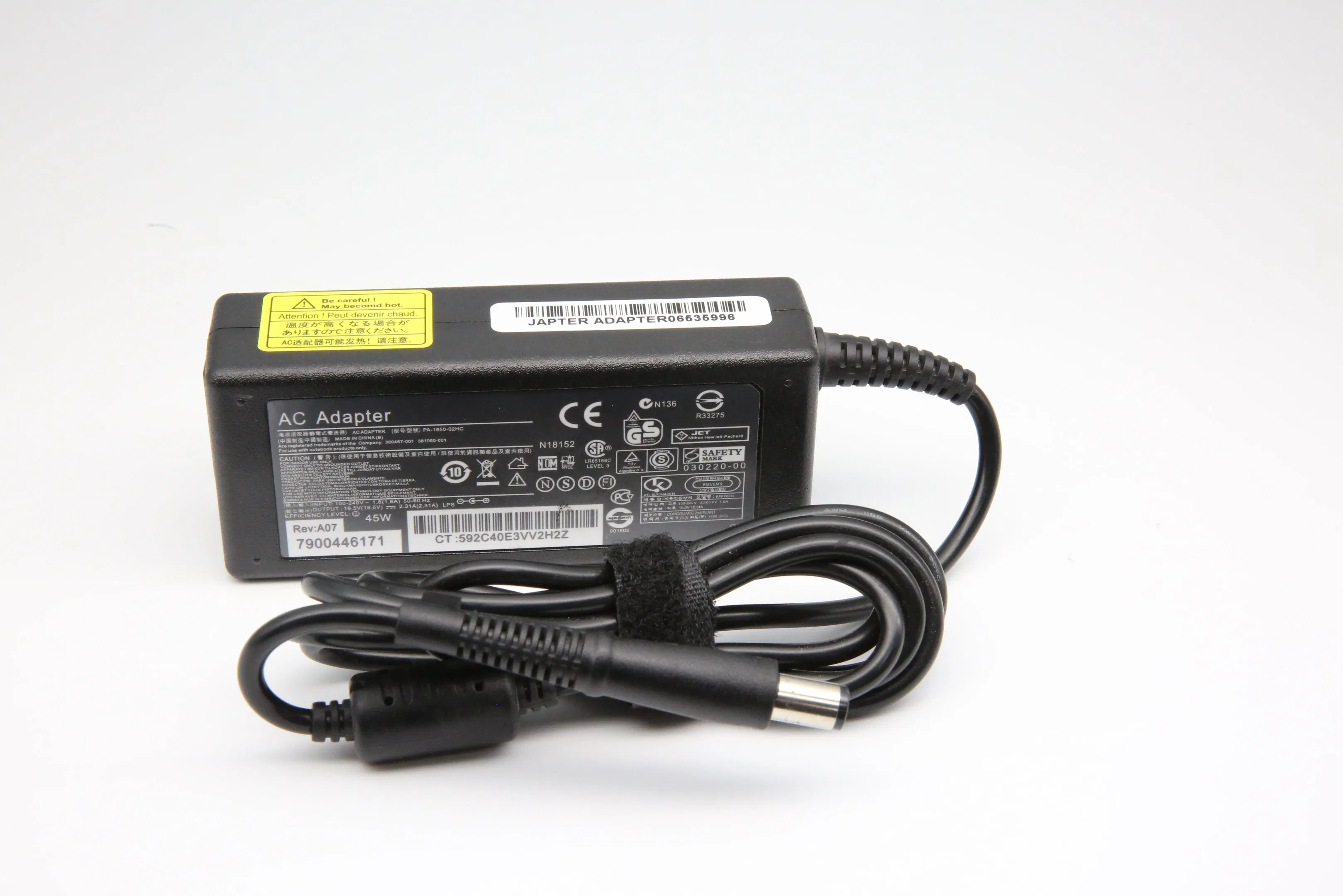 Hot-Selling Laptop Adapter Charger 19V/2.31A 7.4*5.0mm for HP
