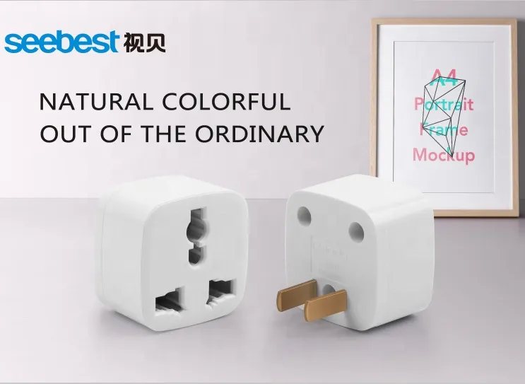 Household Multi Function UK Power Strip Plug Adapter Travel Adaptor Socket Fully Copper Travel Adapter