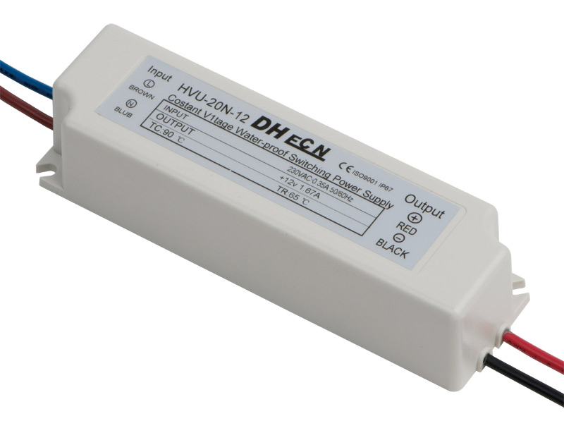 Hvu -20n Single Output Waterproof Power Supply