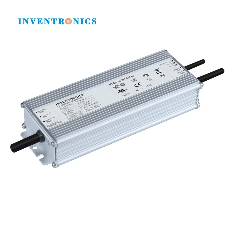 Inventronics 240W Smart- Controlled 0-10V PWM Timer Dimming COB LED Grow Light Driver