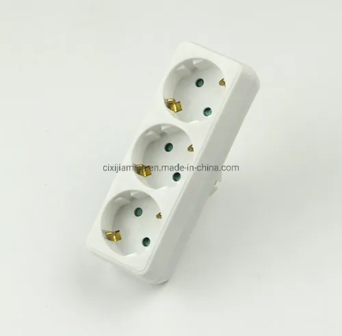 Jm0027A-Germany Type Three Way (3*16A) Adapter