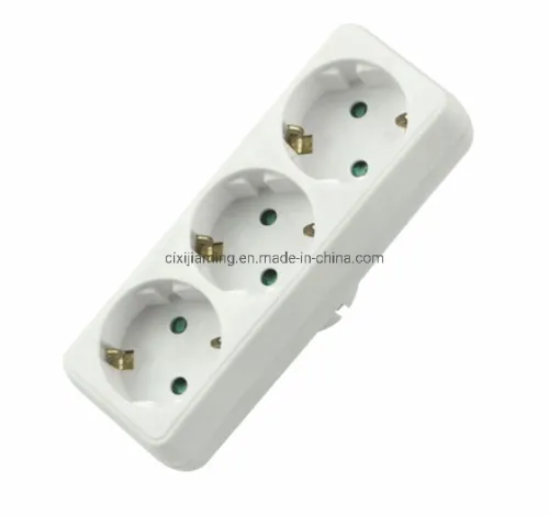 Jm0027A-Germany Type Three Way (3*16A) Adapter