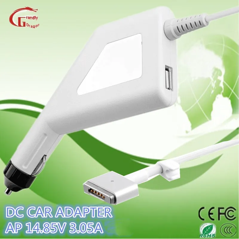 Laptop Car Chargers Car Power Supplies for 45W Apple MacBook and Digital Products