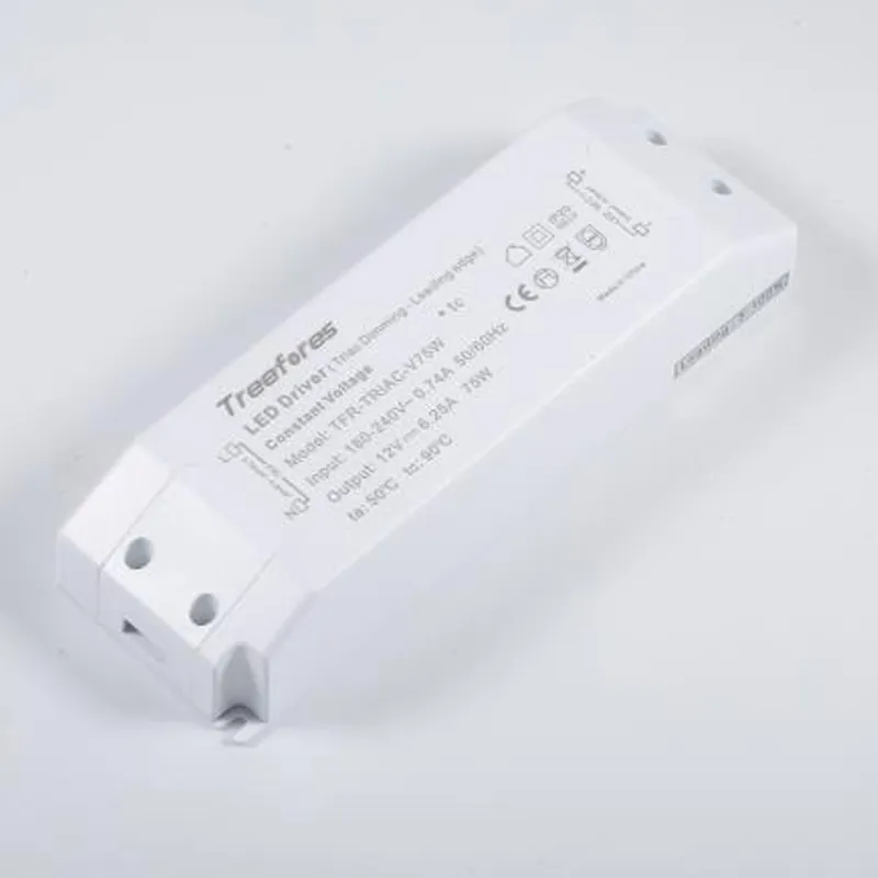 LED Driver Adapter 50W AC DC 220V to 24V Triac Dimmable Power Transformer