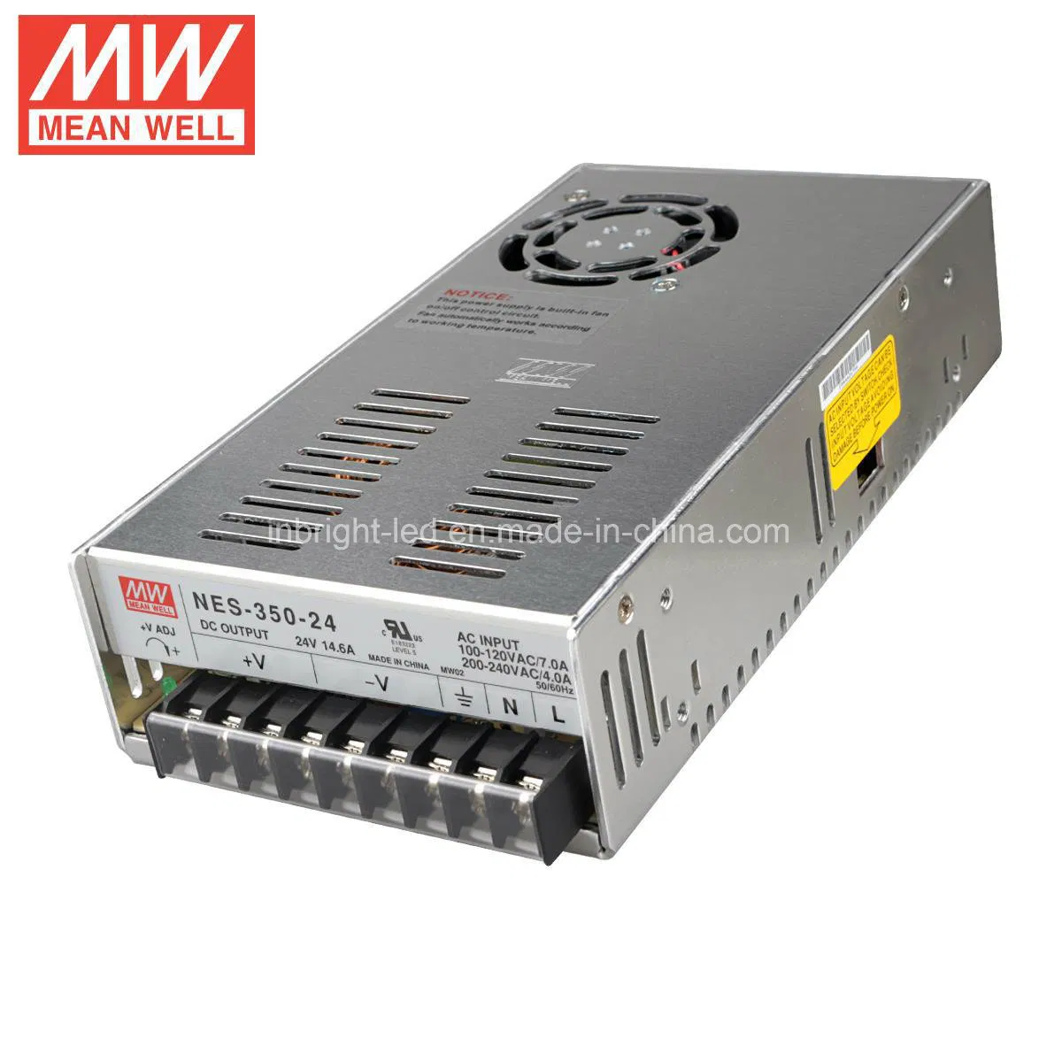 Meanwell 12V 350W LED Power Supply Nes -350-12 Constant Voltage LED Driver