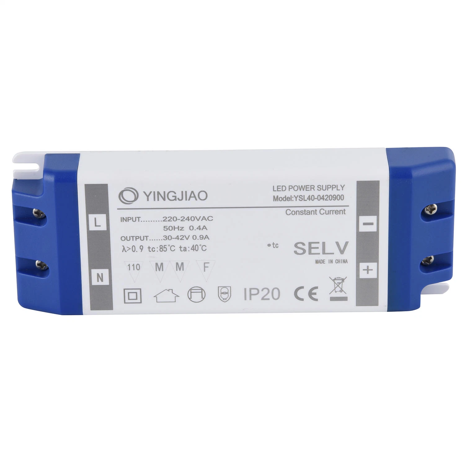 OEM/ODM/EMS 40W/50W/60W Constant Current LED Driver with Ce