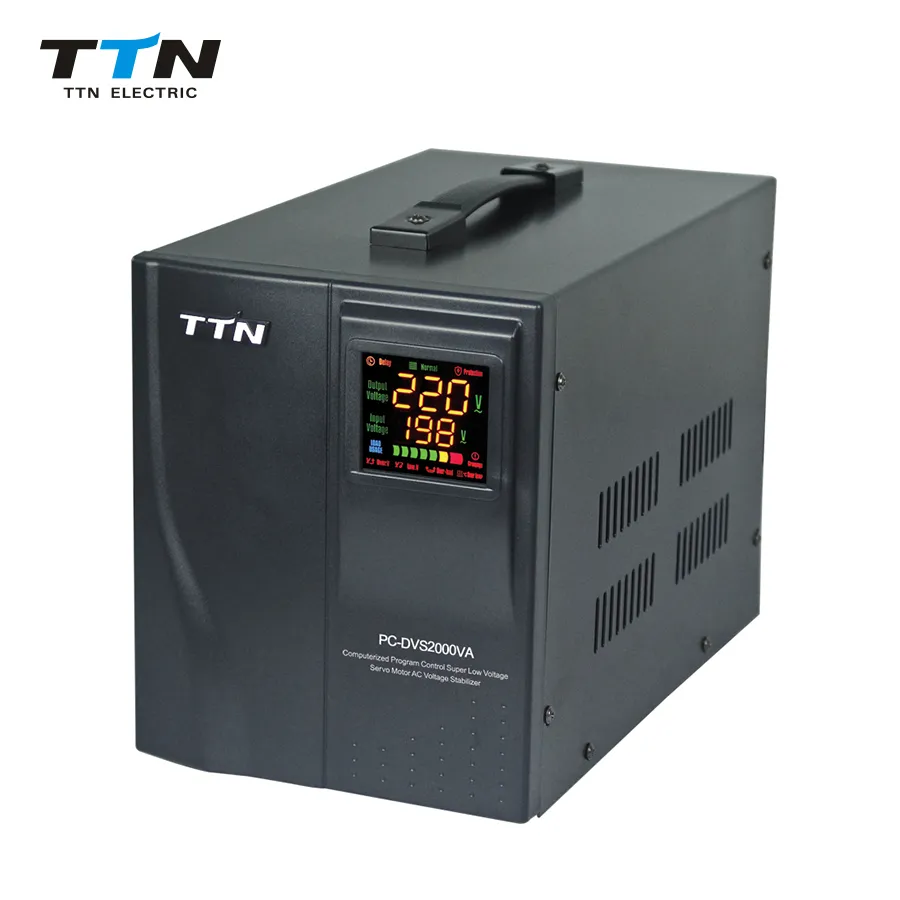 PC-Dvs1500va AC Automatic Voltage Stabilizer Servo Motor Control Power Protection
