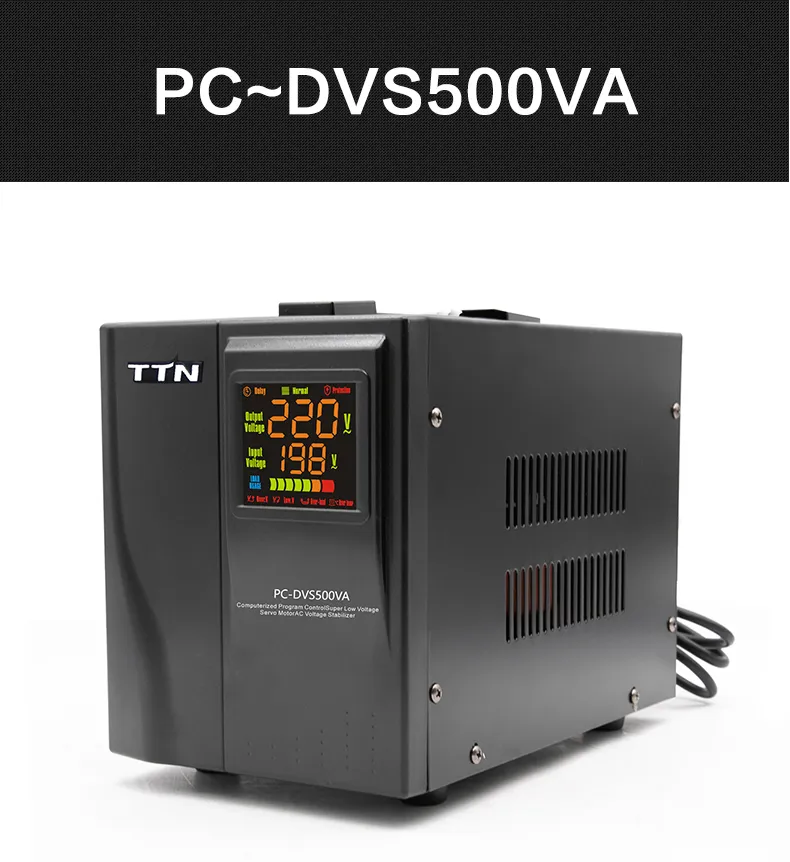 PC-Dvs1500va AC Automatic Voltage Stabilizer Servo Motor Control Power Protection