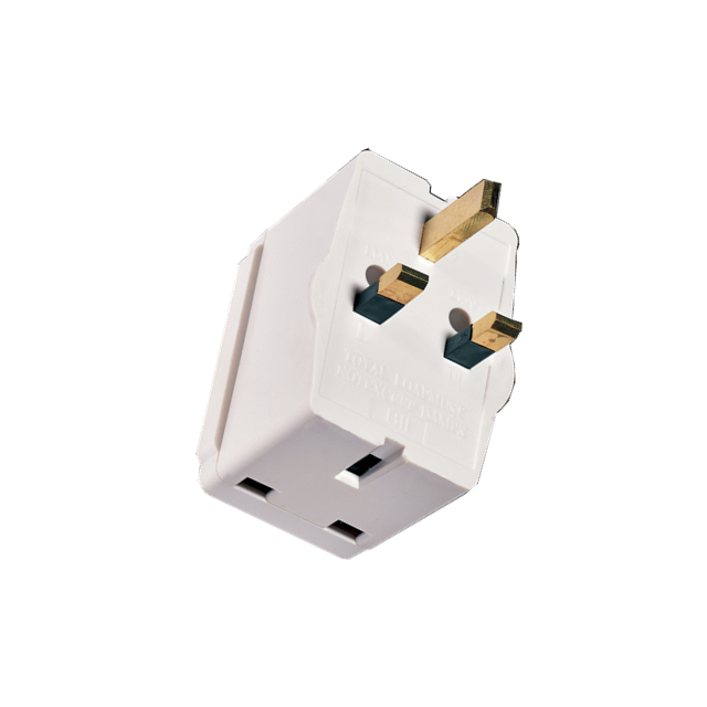Power Supply 13AMP 3 Way UK Plug Adaptor with Neon