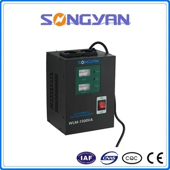 Relay Type Wall Mounted 1500va AVR Automatic Voltage Regulator / Stabilizer