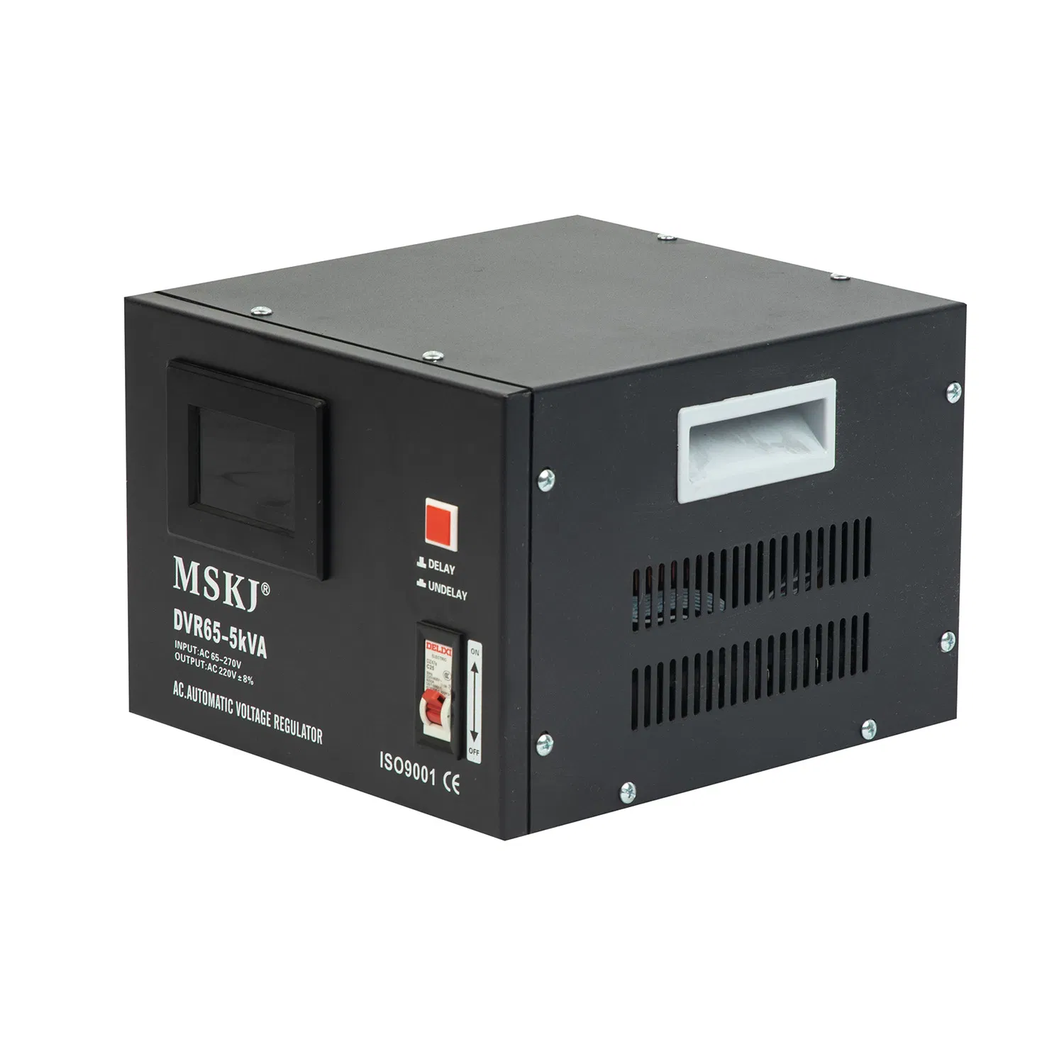 Relay Type Wall Mounted DVR 10kVA Automatic Voltage Regulator Stabilizer