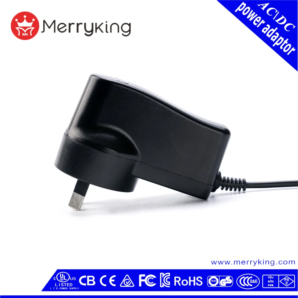 S-MARK Iram Cert Ar Plug 9V 2A Power Adapter for Vacuum Cleaner Robot