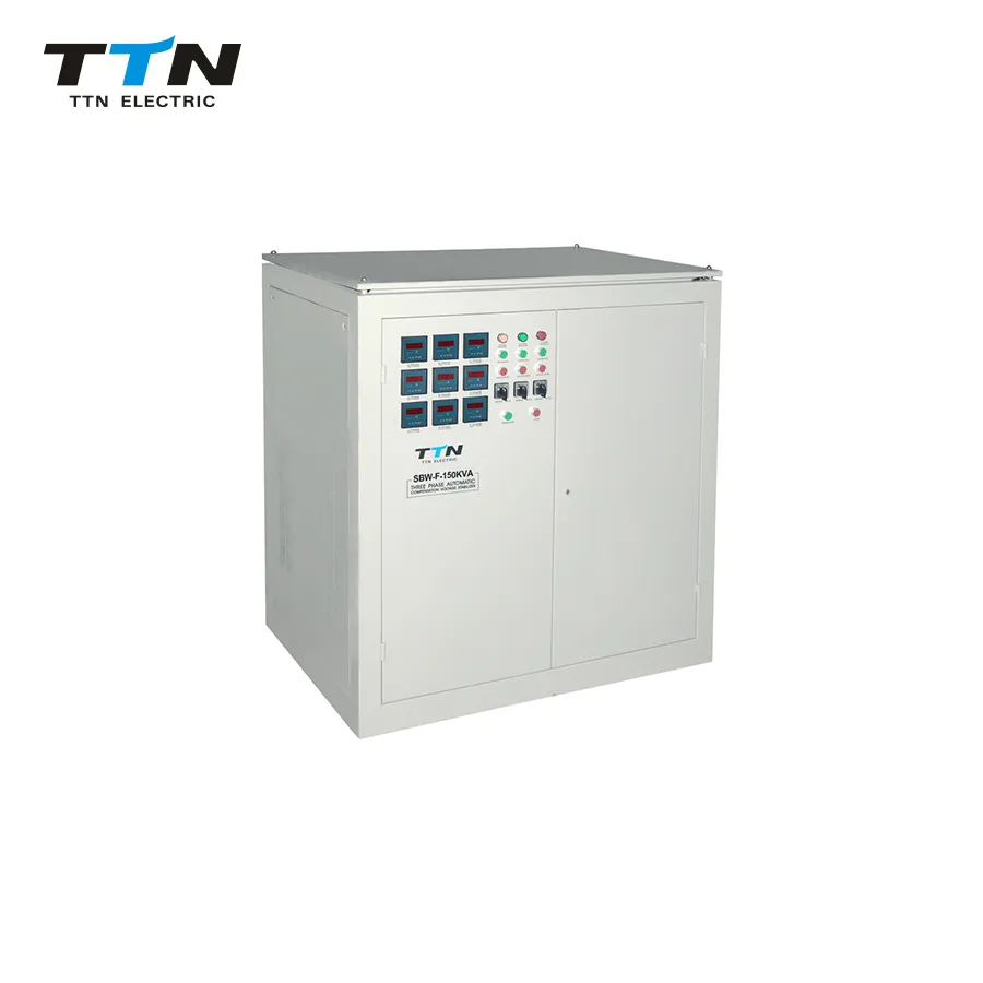 SBW-F Usage Three Phase 300 kVA Full AC Automatic Voltage Stabilizer