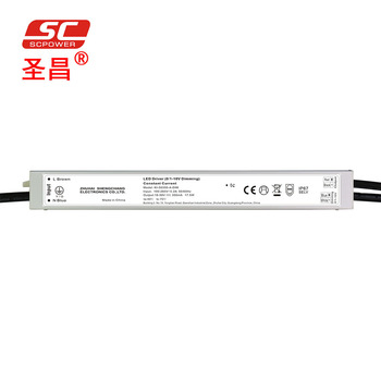 Sc IP66 High Pfc LED Driver 0-10V LED Dimmable Driver 15V -25V 1400mA Constant Current Driver for LED Lighting