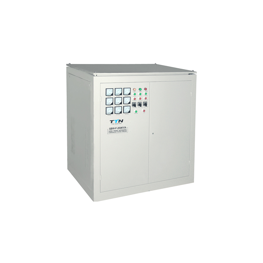 Servo Motro Control Voltage Stabilizer SBW-F 320kVA Three Phase