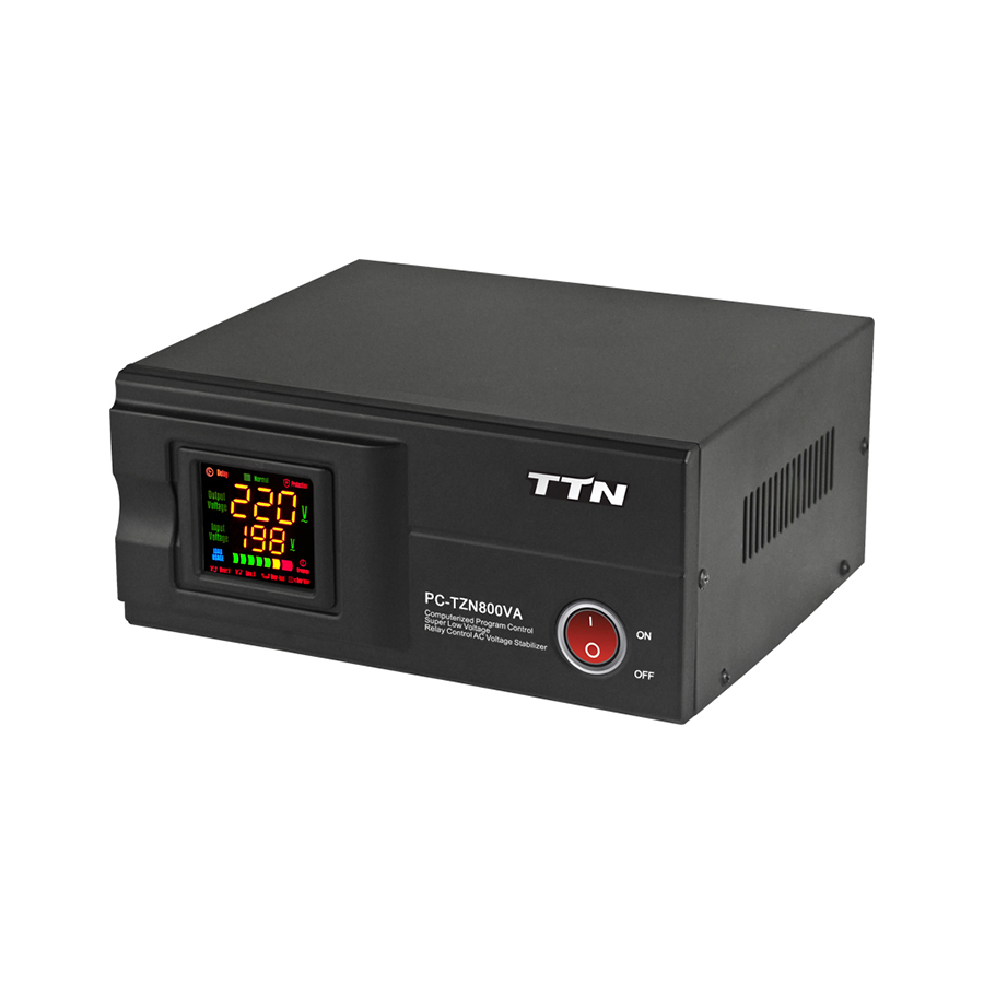Single Phase PC-Tzm1000va Relay Control Automatic Voltage Stabilizer Power Protection