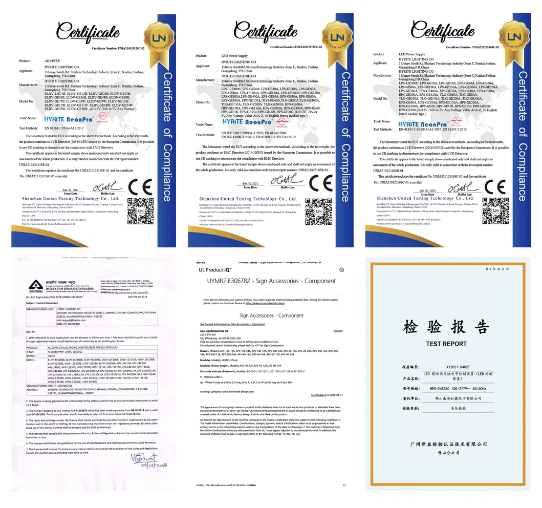 Slimline Size IP20 12V 20W LED Driver for Channel Letter