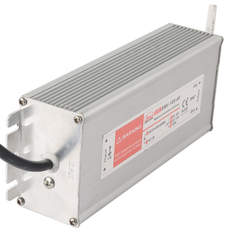 Smun 100W 48V Outdoor Waterproof LED Driver for LED Strip