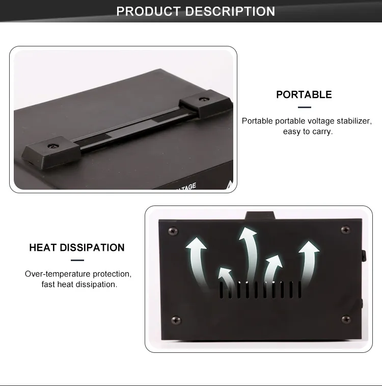 Step up and Down Transformer Voltage Stabilizer Ei 220V