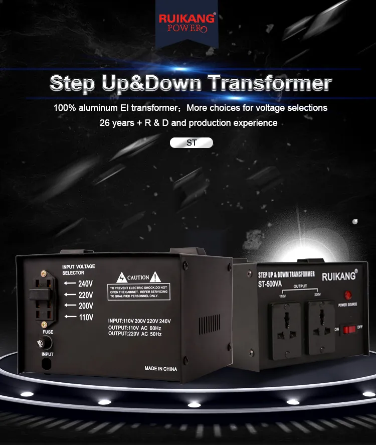 Step up and Down Transformer Voltage Stabilizer Ei 220V