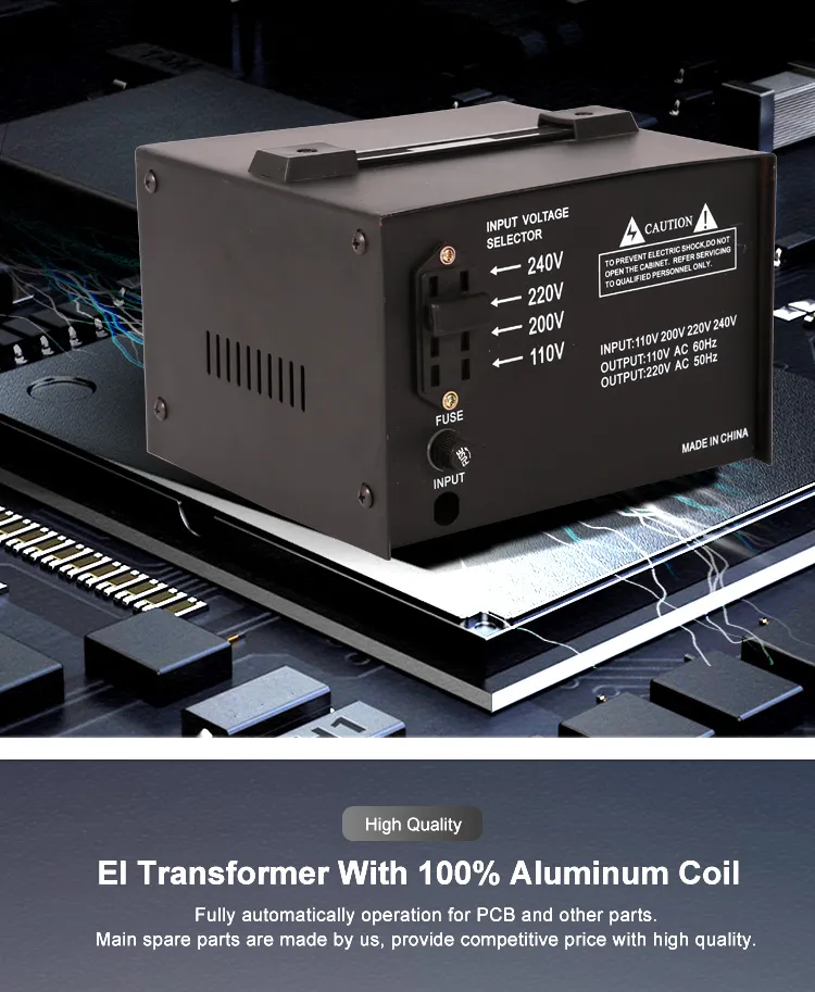 Step up and Down Transformer Voltage Stabilizer Ei 220V