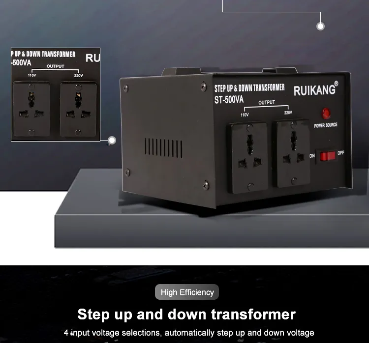 Step up and Down Transformer Voltage Stabilizer Ei 220V