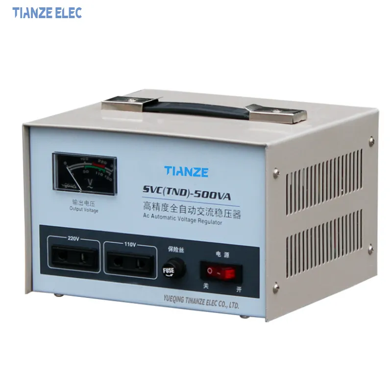 SVC-500va, 1000va, 1500va, 2000va, 3000va, 5000va, 8000va, 10kVA Automatic Voltage Stabilizer/AC Automatic Voltage Regulator