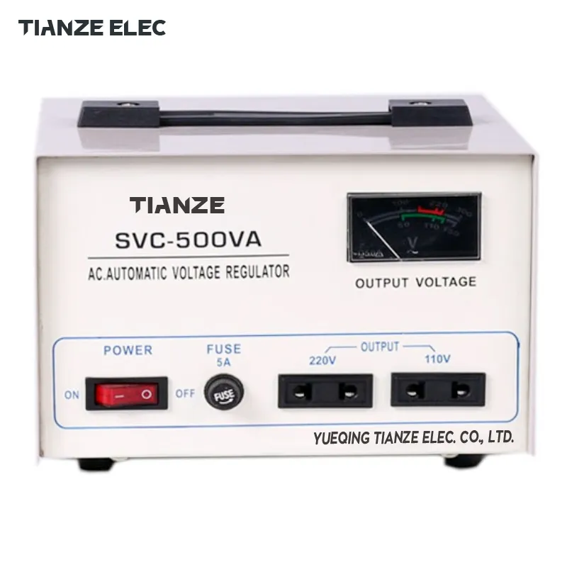 SVC-500va, 1000va, 1500va , 2000va, 3000va, 5000va, 8000va, 10kVA Automatic Voltage Stabilizer/AC Automatic Voltage Regulator