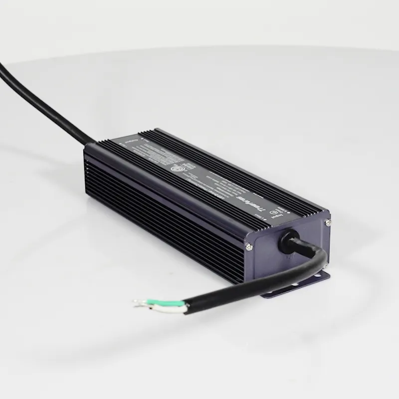 Triac Leading Edge Dimmable IP66 Waterproof LED Driver 120W Power Supply CE 12V DC Transformer