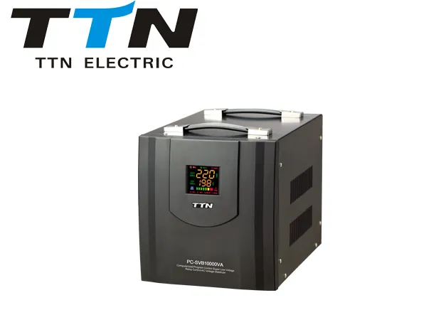 Ttn Voltage Stabilizer 1500va Svs Series AC Automatic Servo Motor Regulator
