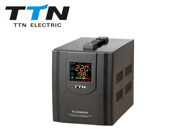 Ttn Voltage Stabilizer 1500va Svs Series AC Automatic Servo Motor Regulator