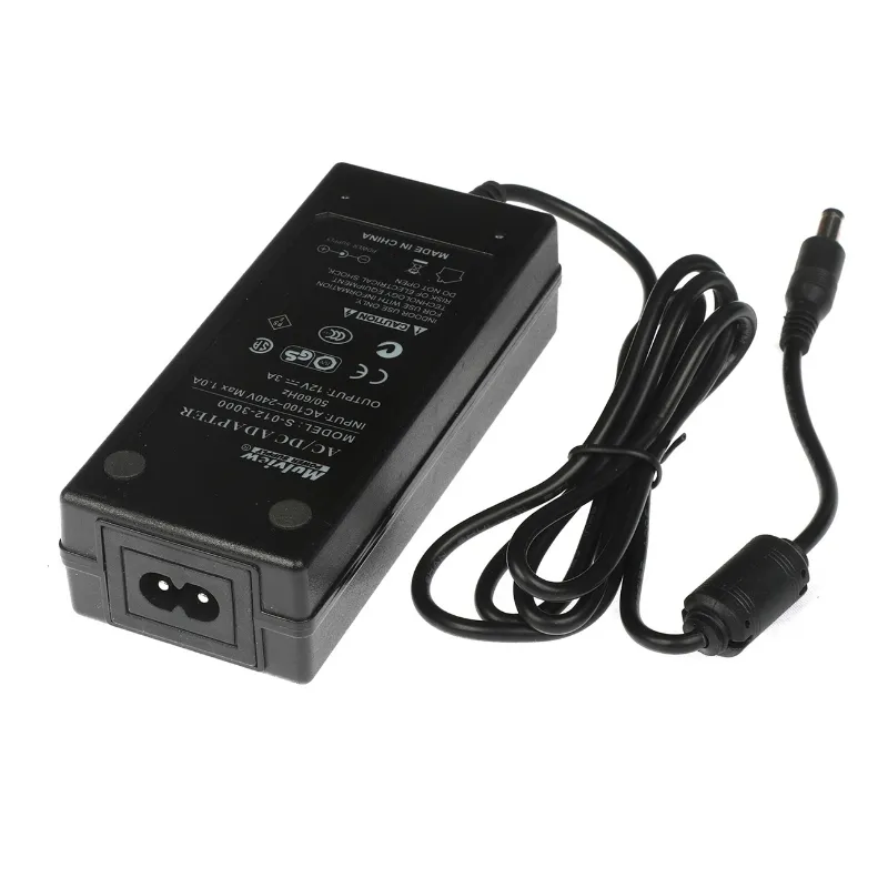 TUV Ce CB SAA C-Tick Approval 12V3a 36W Laptop Desktop LED CCTV AC DC Switch Power Transformer