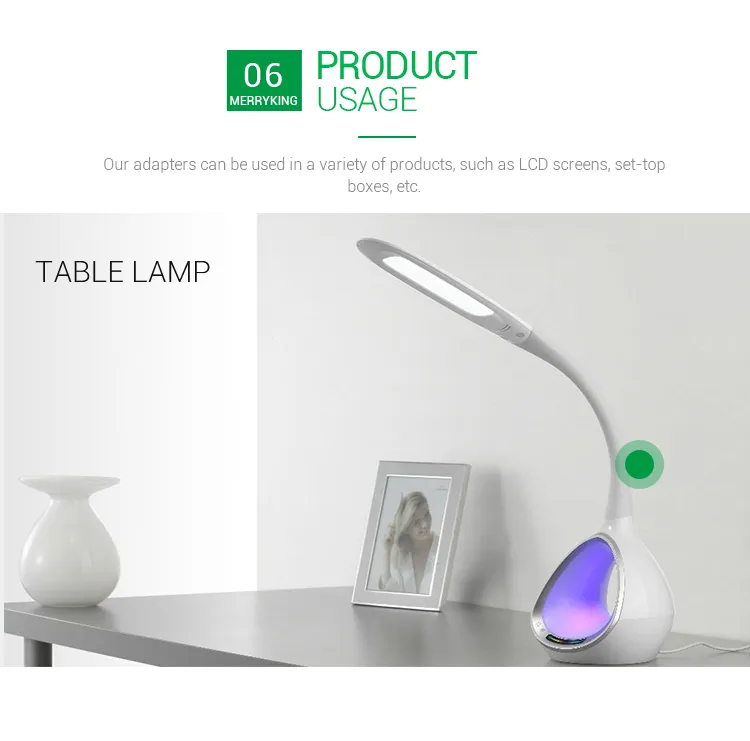 Universal Switching Power Supply 12V 1250mA AC DC Adapter with Interchangeable Plugs