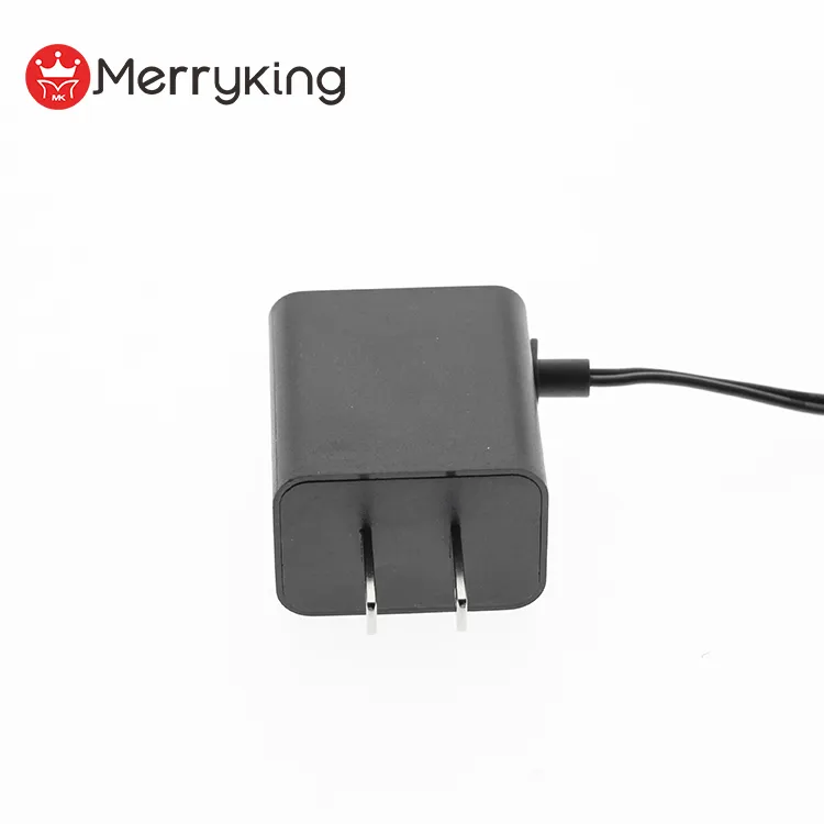 Us FCC Certification Fixed Us Plug 12V 1A Powe Adapter