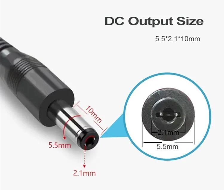 Wholesale Price 24W 12V 2A AC DC Switch Power Adapter for Set Top Box
