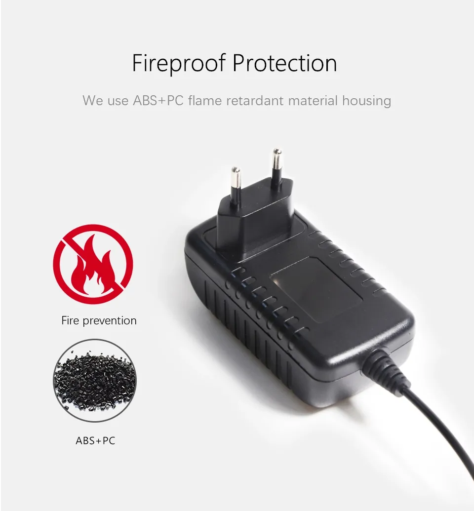 Wholesale Price 24W 12V 2A AC DC Switch Power Adapter for Set Top Box